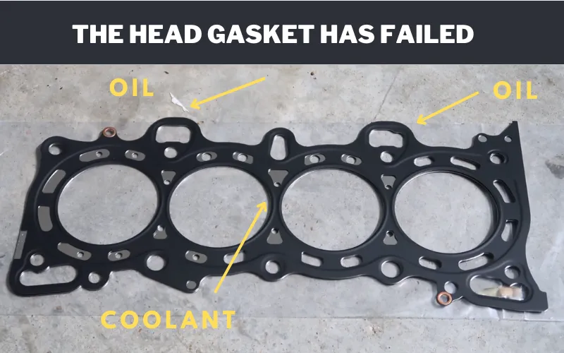 The Head Gasket Has Failed