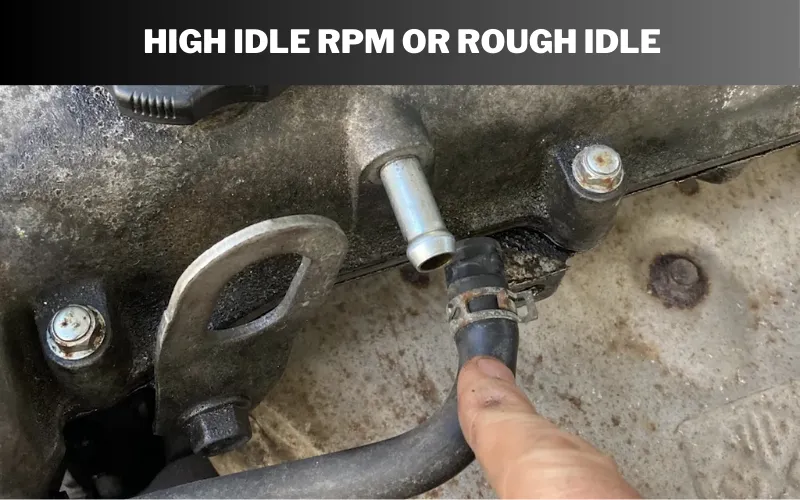 High Idle Rpm or Rough Idle