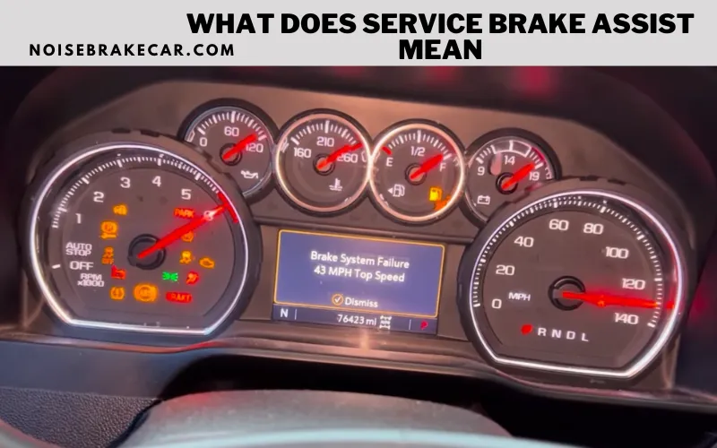 what does service brake assist mean