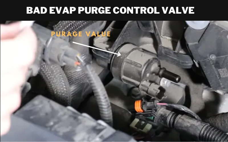 Bad Evap Purge Control Valve